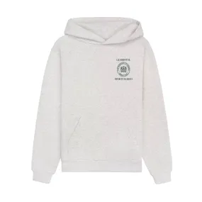 + Le Bristol Paris Crest Seal Hoodie 'Heather Grey Forest Green'