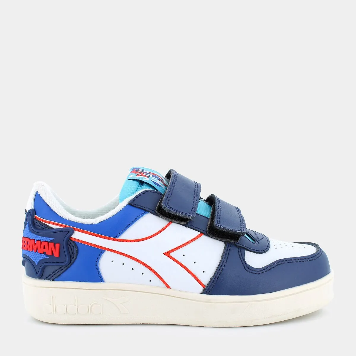 180435MAGIC BASKET LOW PSSALTIRE NAVY/WHITE- SPORTIVE