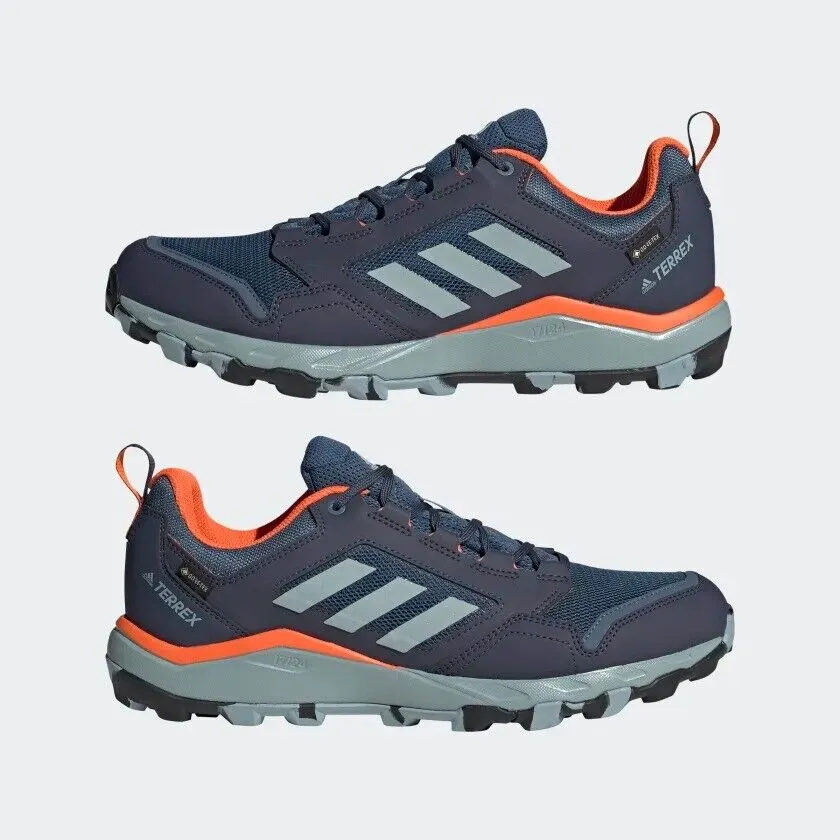 adidas Terrex Tracerocker 2 GORE-TEX Trail Running Shoes Mens Waterproof Blue