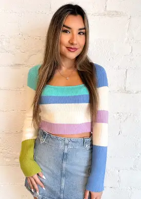 All The Hits Colorblock Sweater