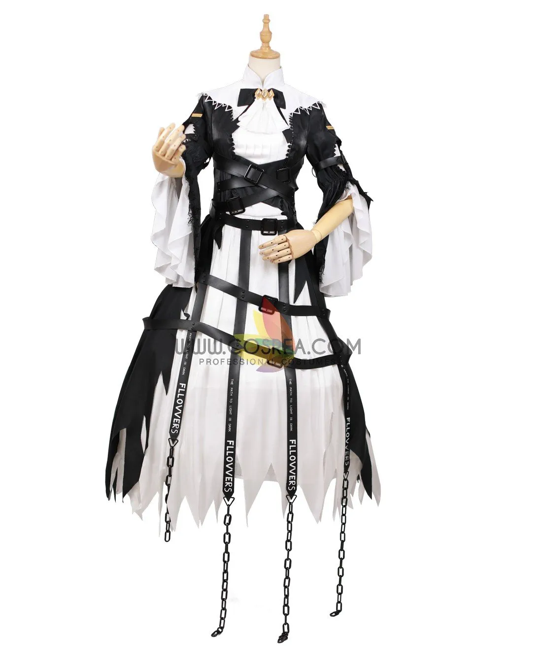 Arknights Nightingale Elegy Halloween Skin Cosplay Costume