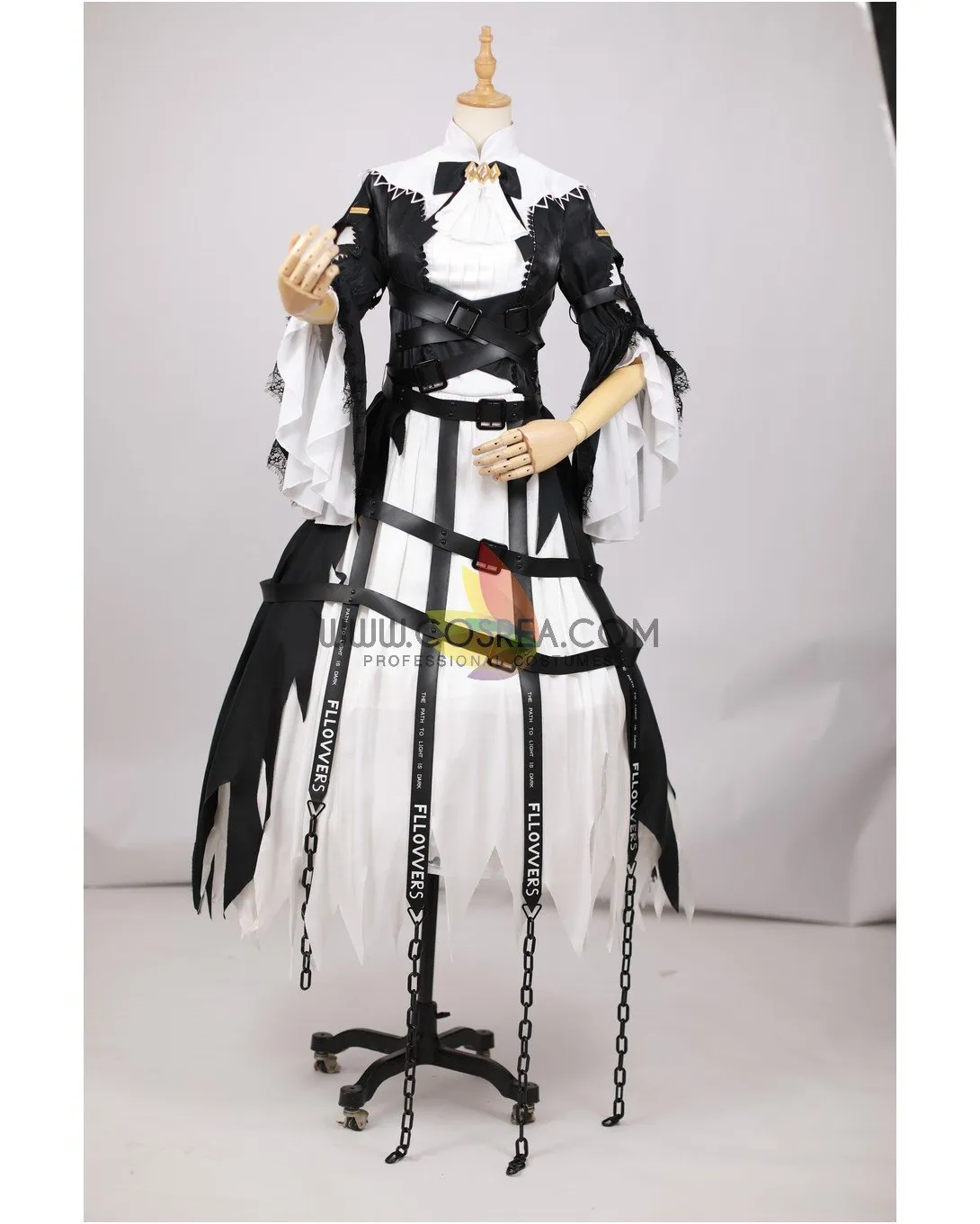 Arknights Nightingale Elegy Halloween Skin Cosplay Costume