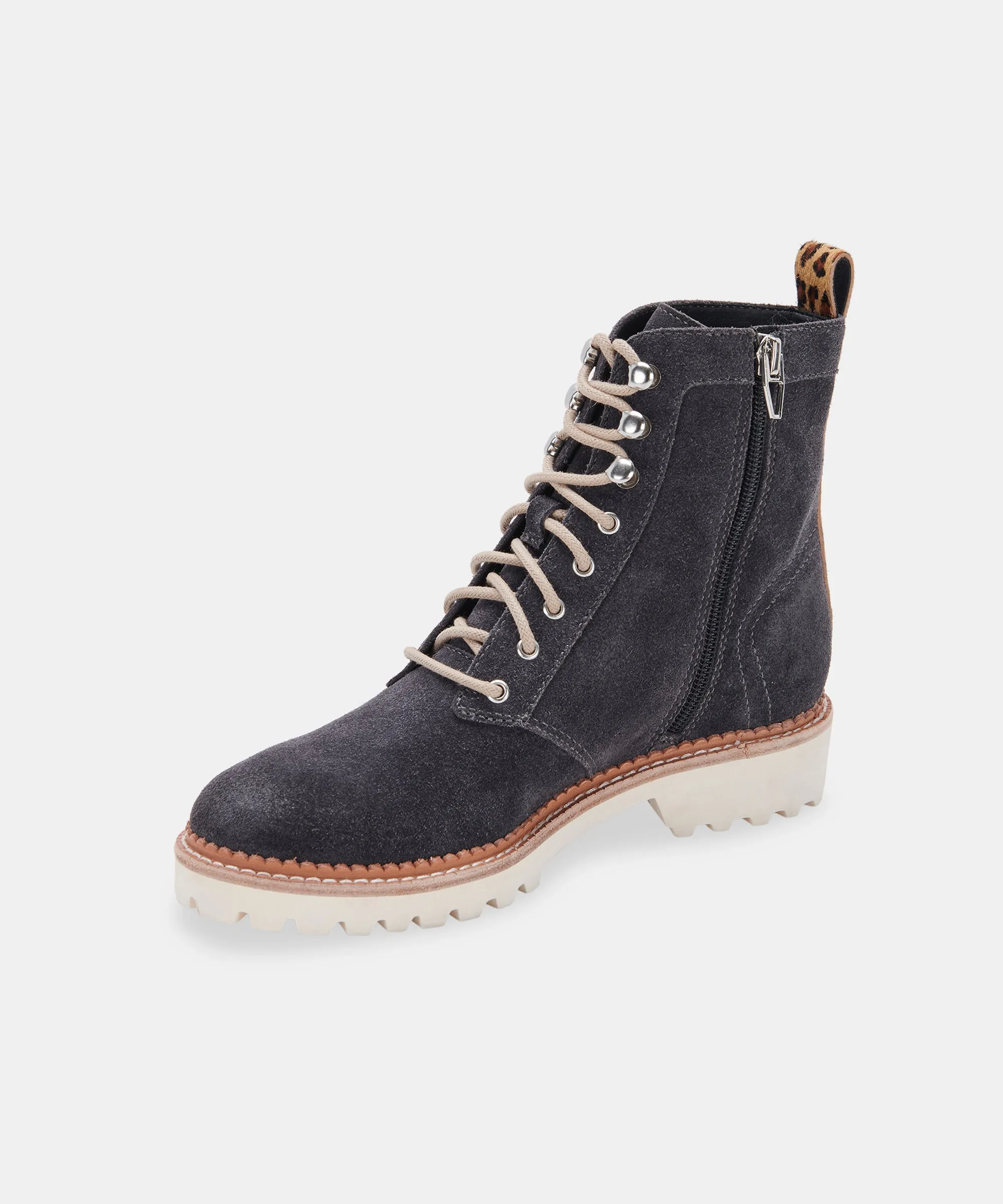 AVENA BOOTS ANTHRACITE SUEDE