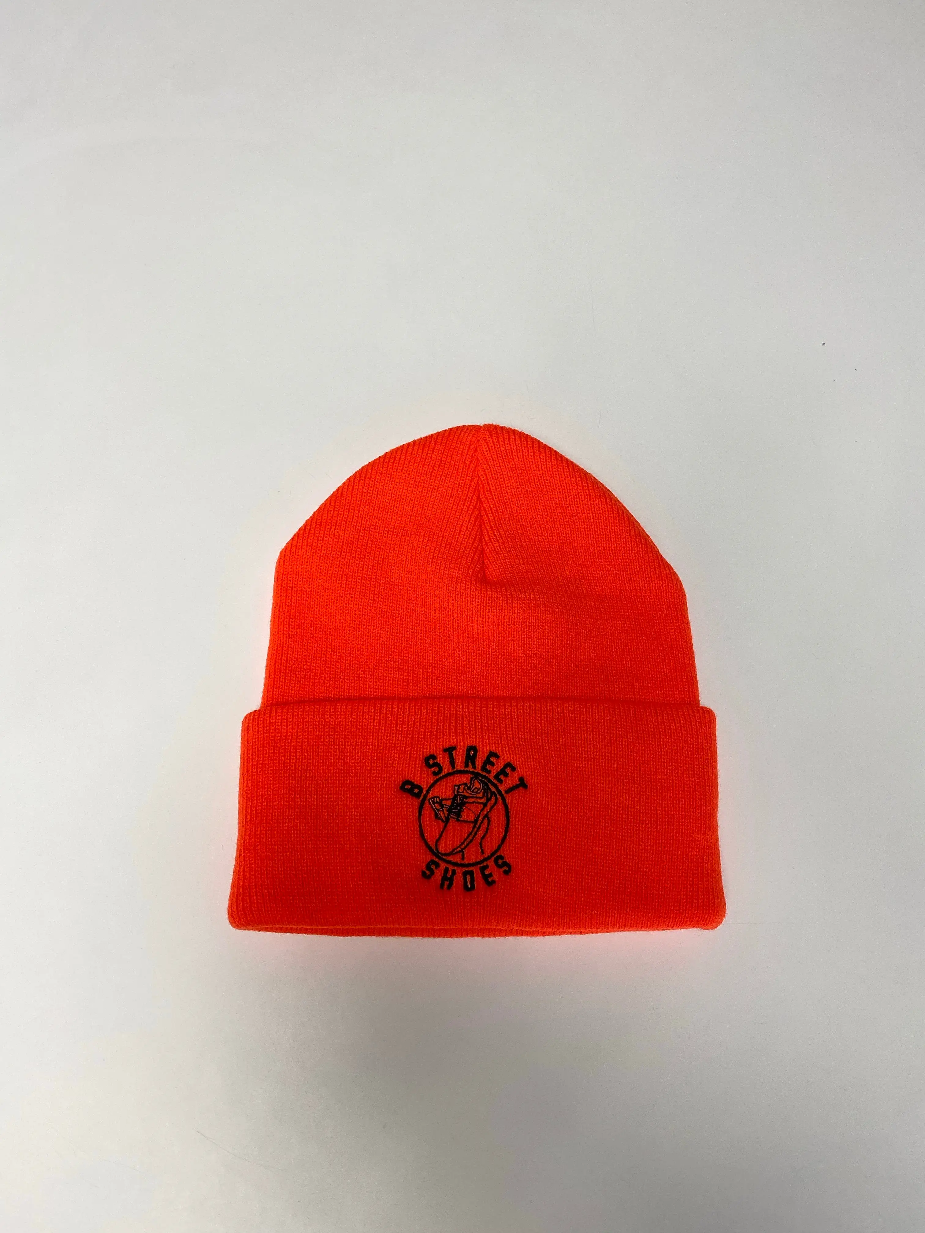 B Street Shoes Orange Beanie