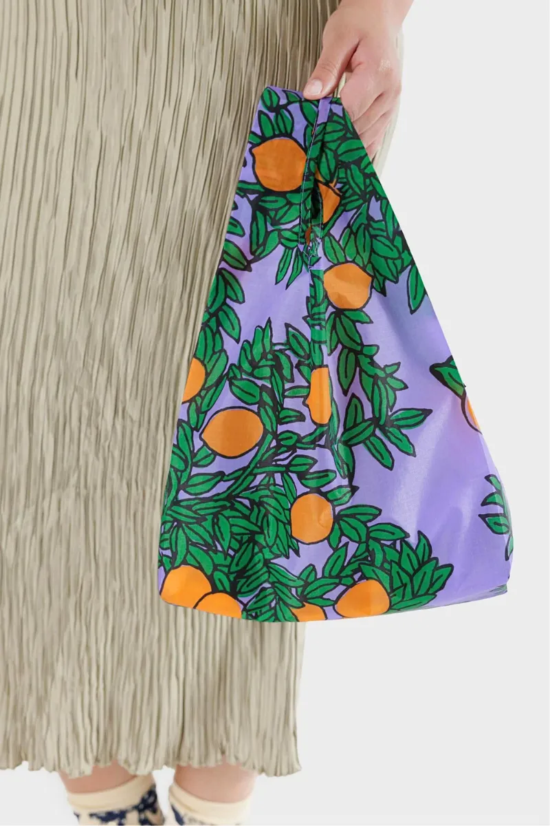 Baby Baggu Orange Tree Periwinkle