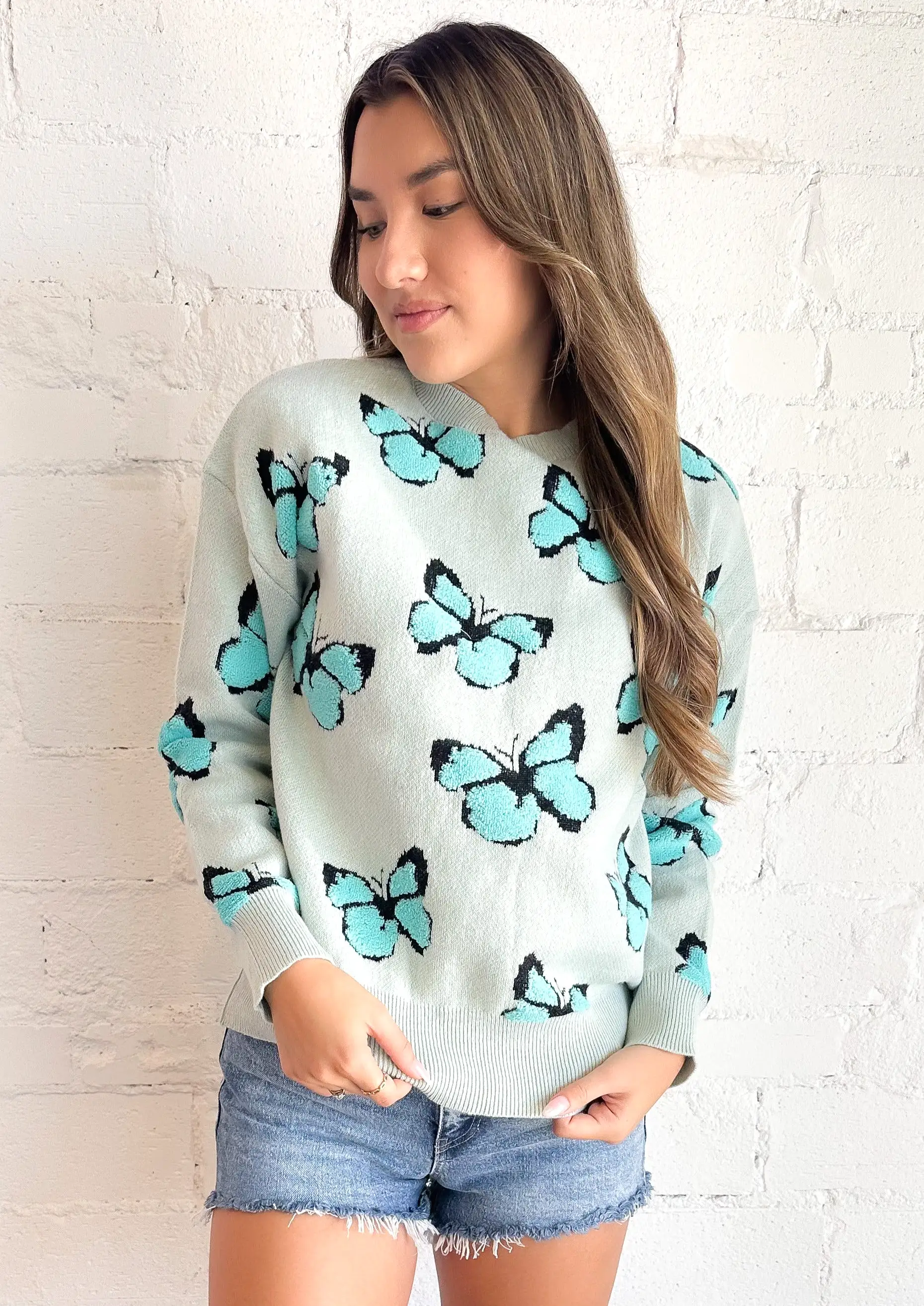 Beautiful Butterflies Sweater