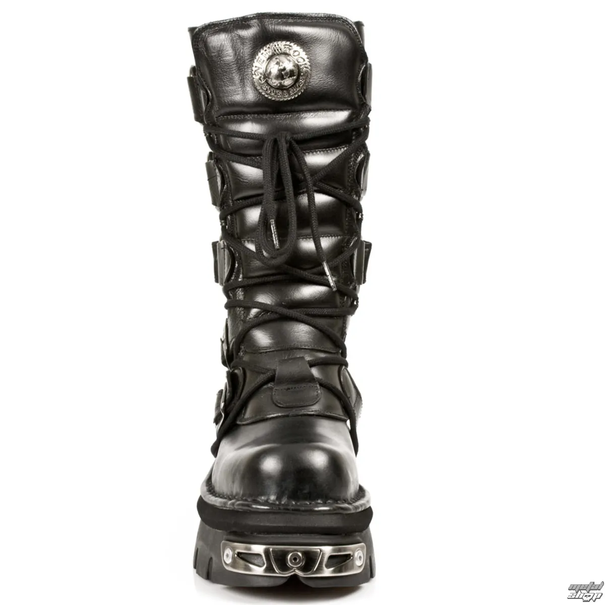 Boots New rock - Girdle Boots (474-S1) Black  -  Metal-shop