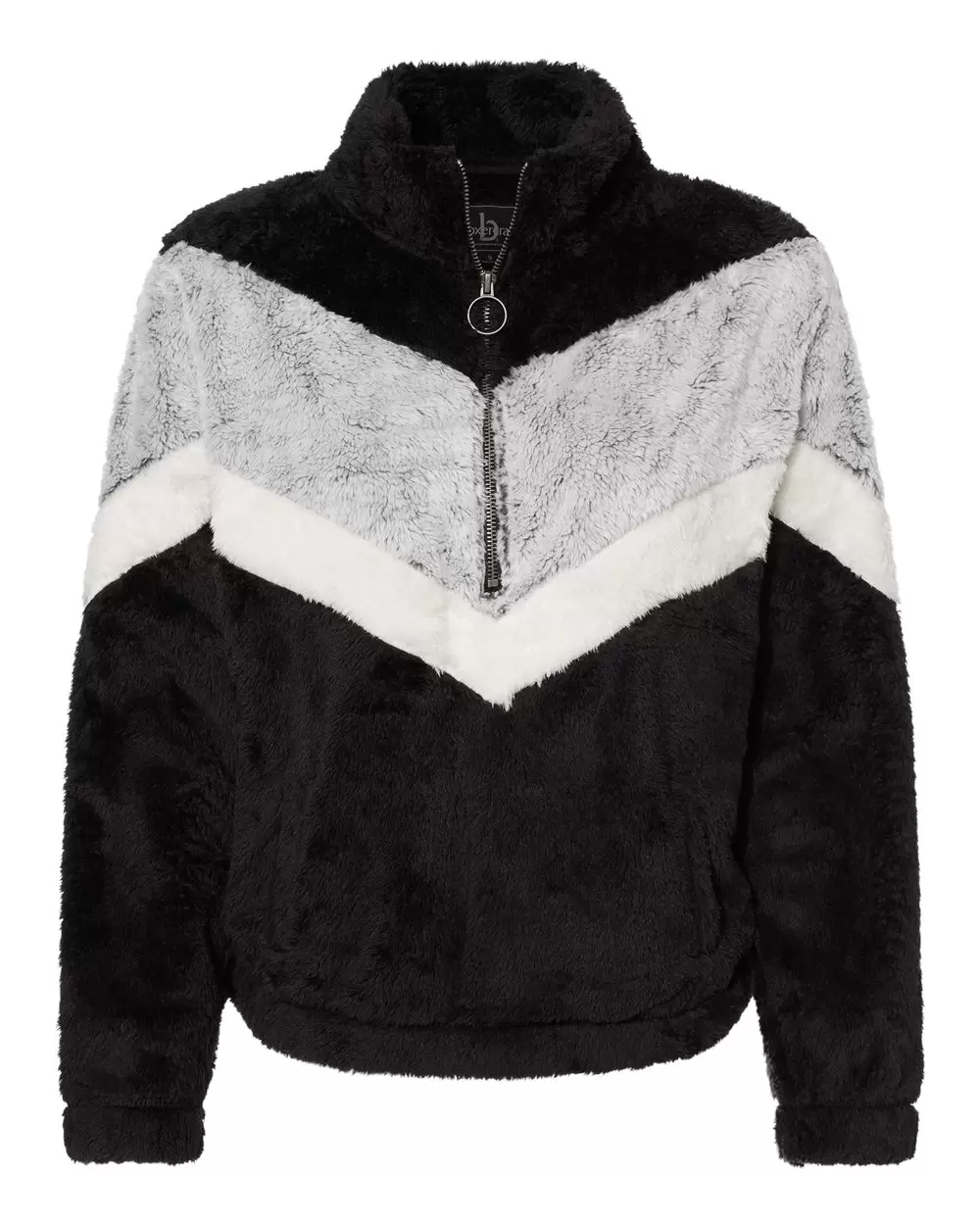 Boxercraft FZ05 Women's Chevron Fuzzy Fleece Pullover SKU: FZ05