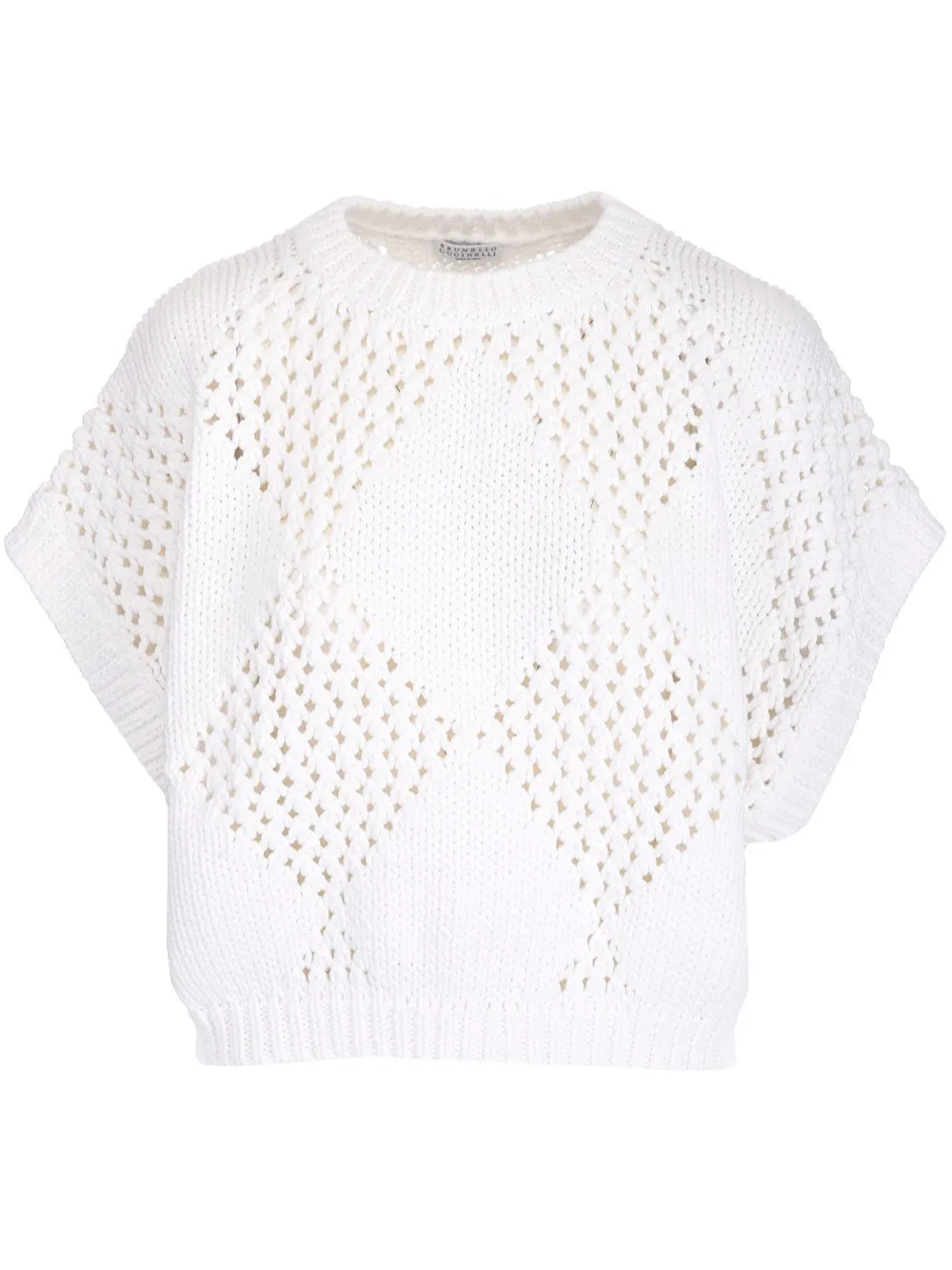 Brunello Cucinelli Cut-Out Knit Jumper