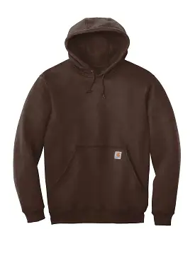 Carhartt Mid Weight Logo Hoodie Dark Brown