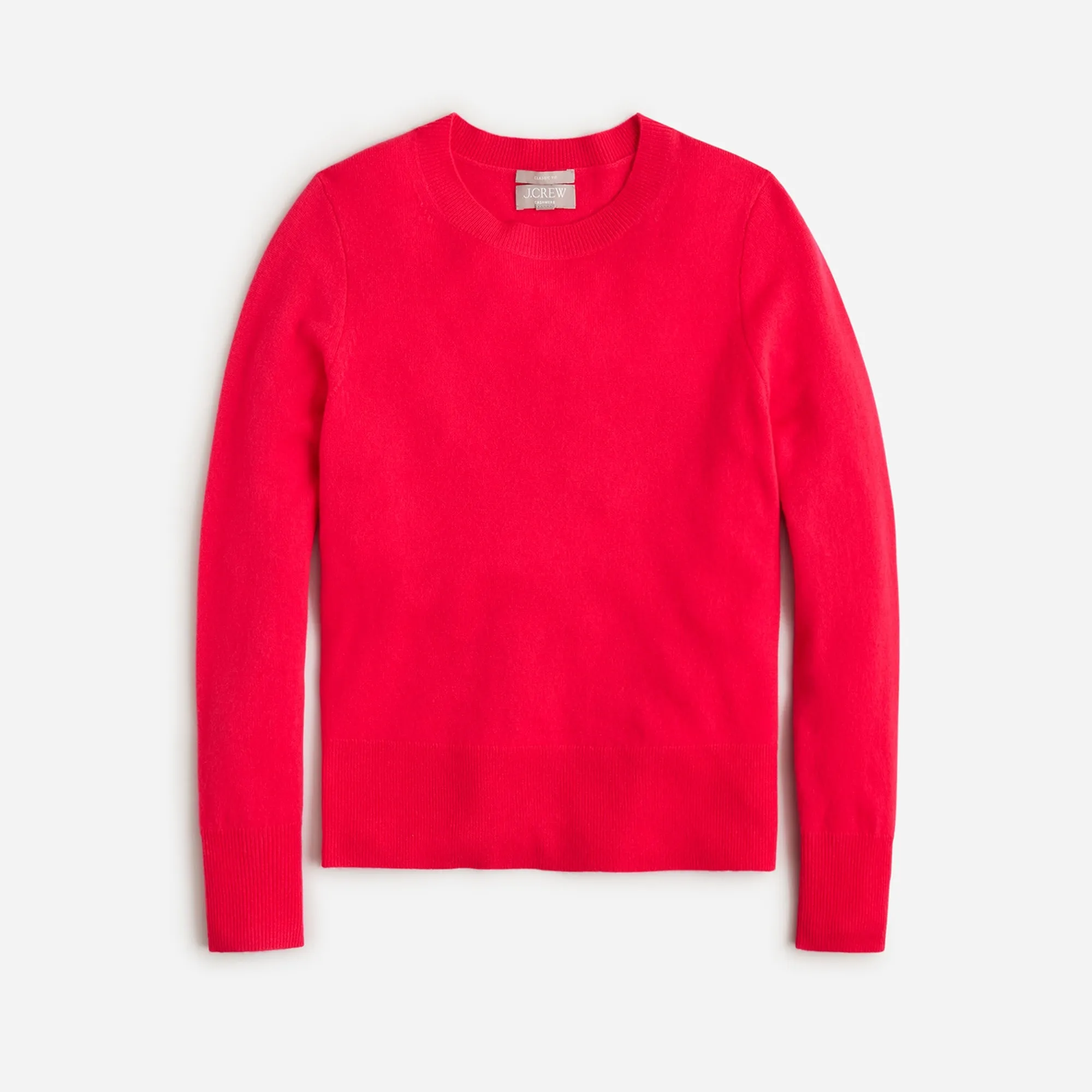 Cashmere classic-fit crewneck sweater