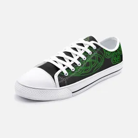 Celtic Theme Shamrock Style Irish St Patrick’s Day Converse Sneakers Low Top Shoes