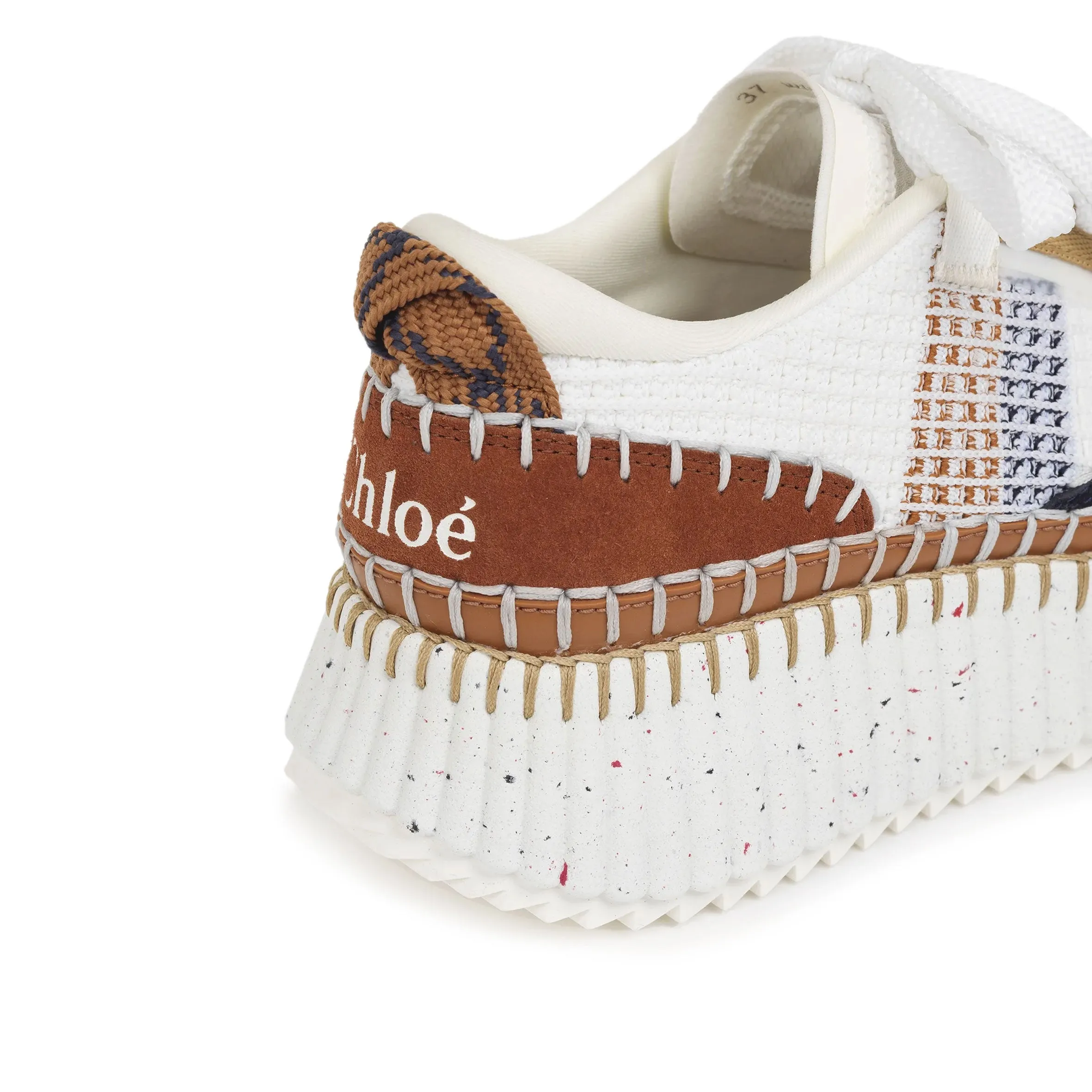 Chloé Nama Sneaker, Ginger Red