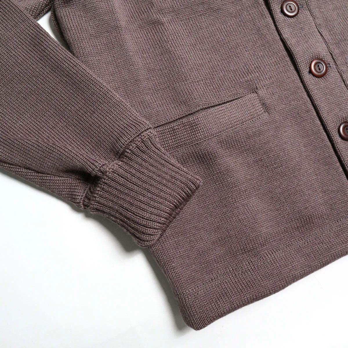 Classic Cardigan Sweater - Smoke