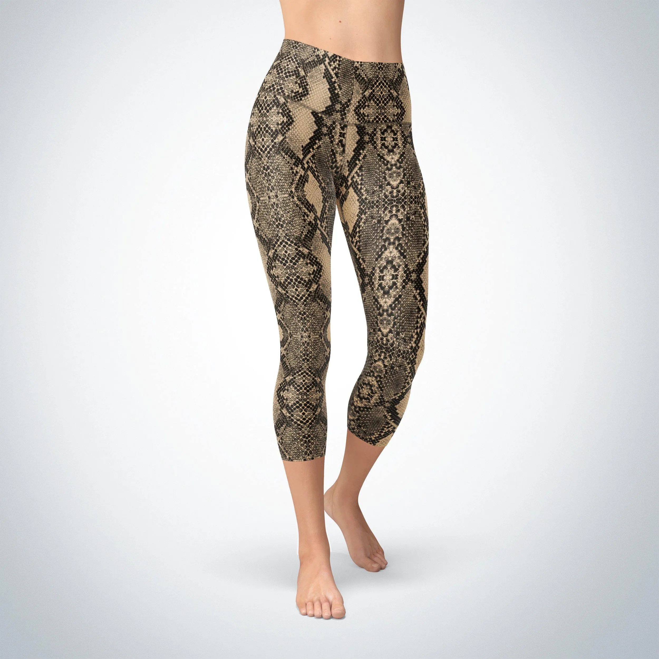 Colored Snake Eve Yoga Legging