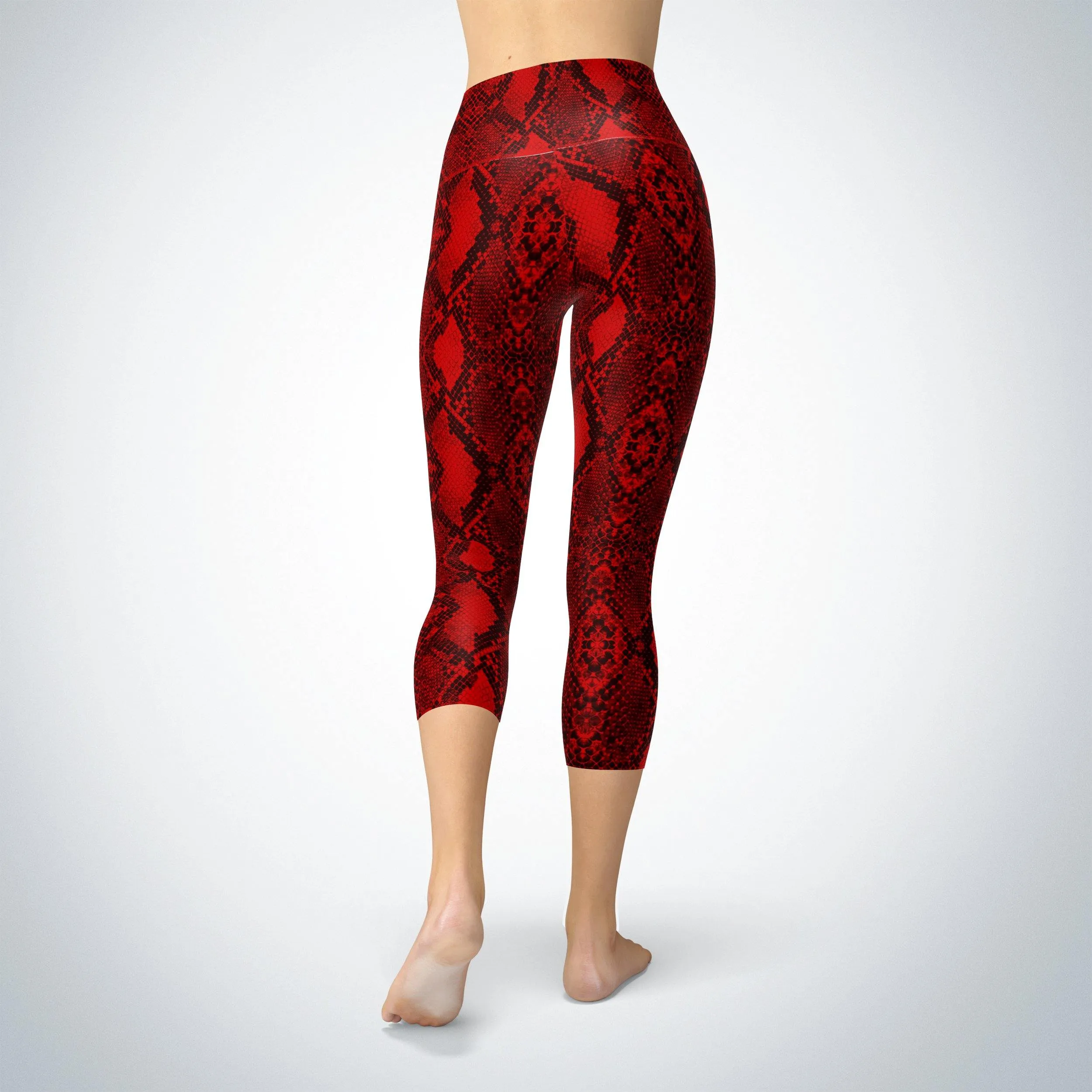 Colored Snake Eve Yoga Legging