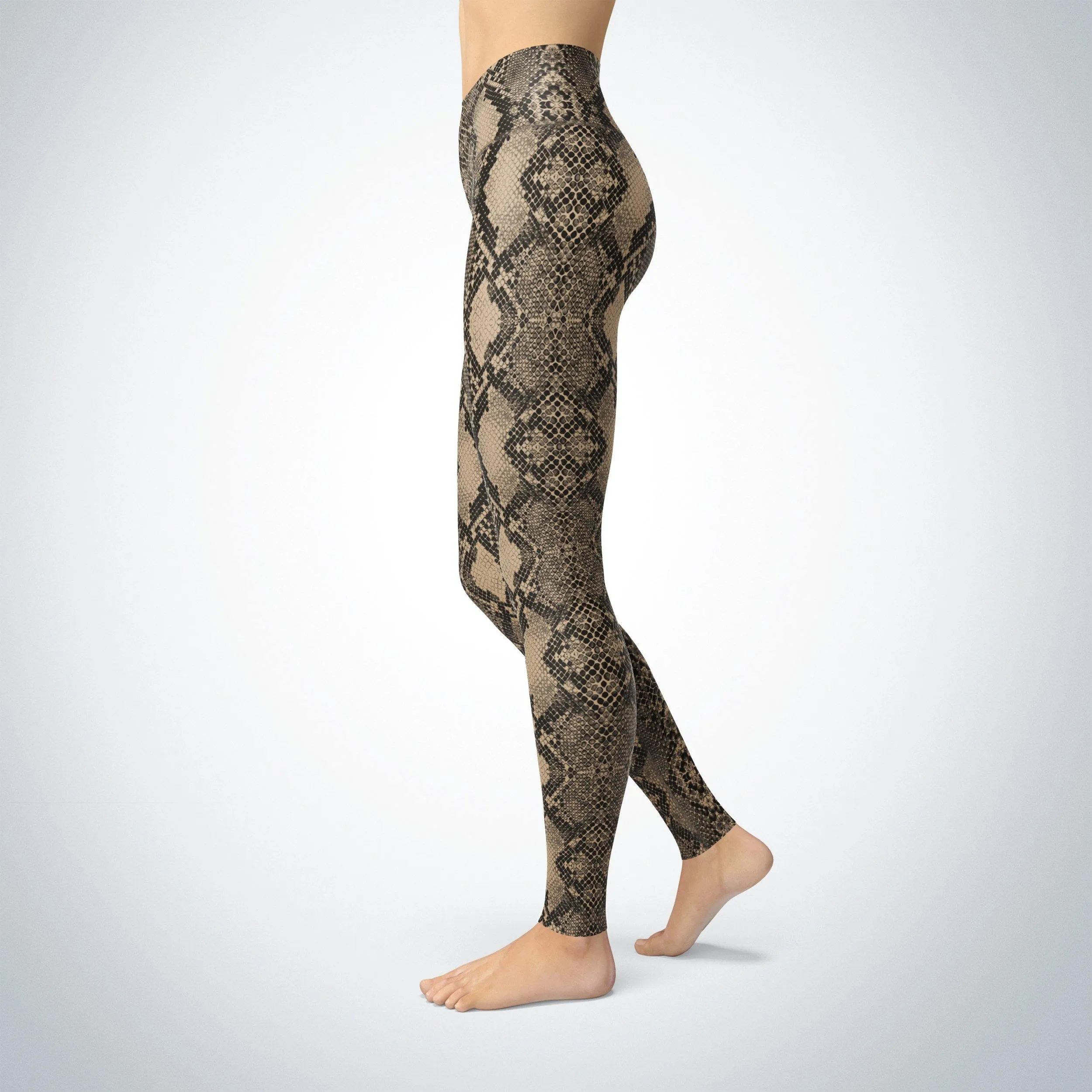 Colored Snake Eve Yoga Legging