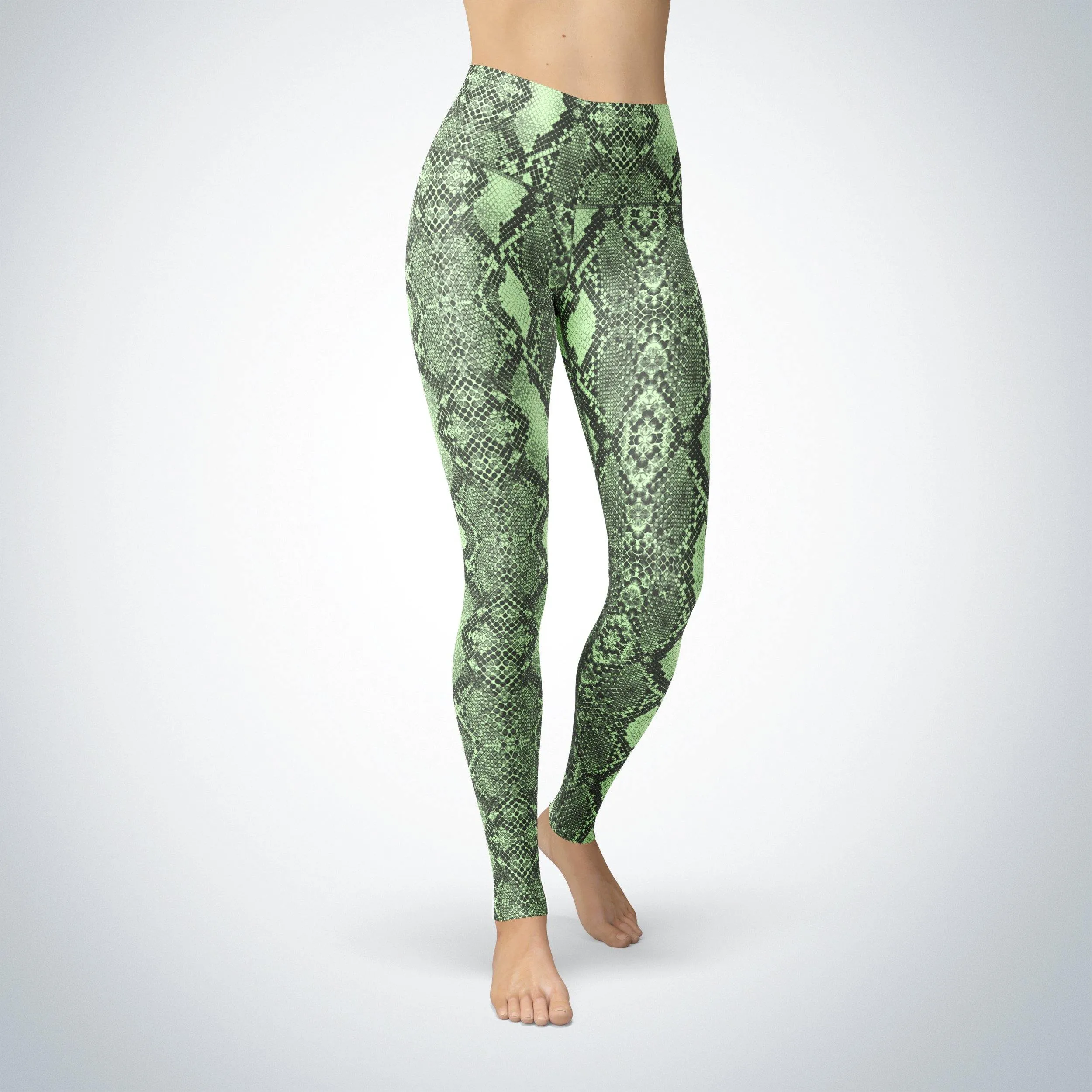 Colored Snake Eve Yoga Legging