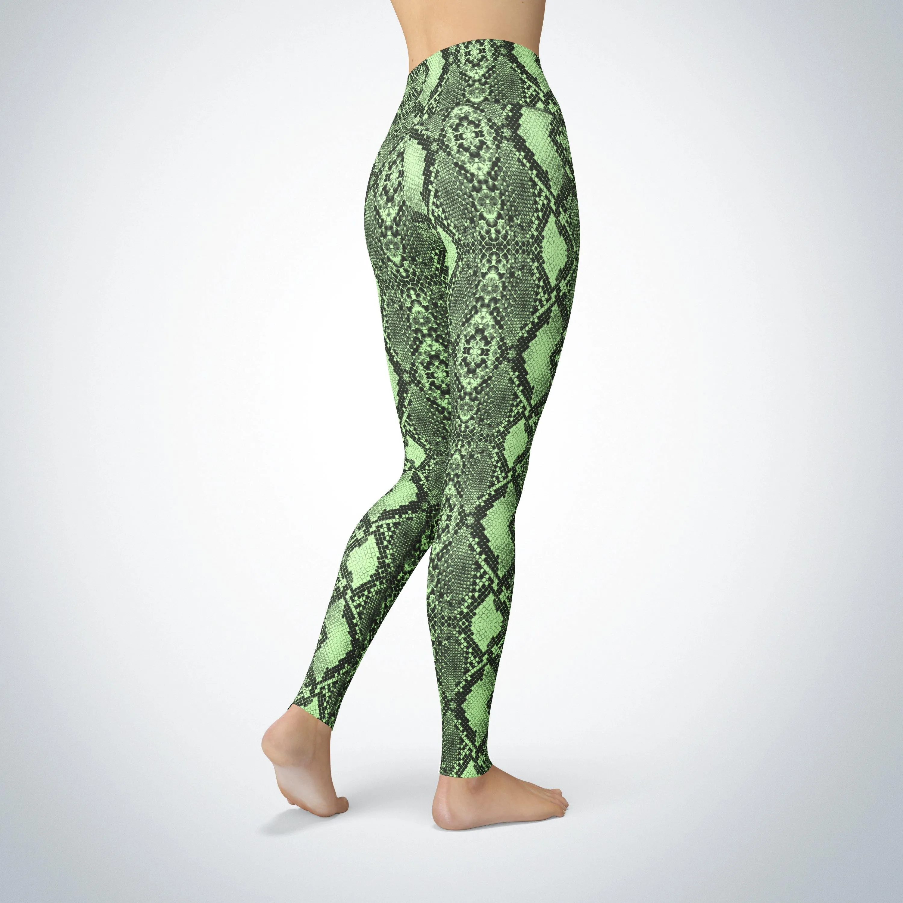 Colored Snake Eve Yoga Legging