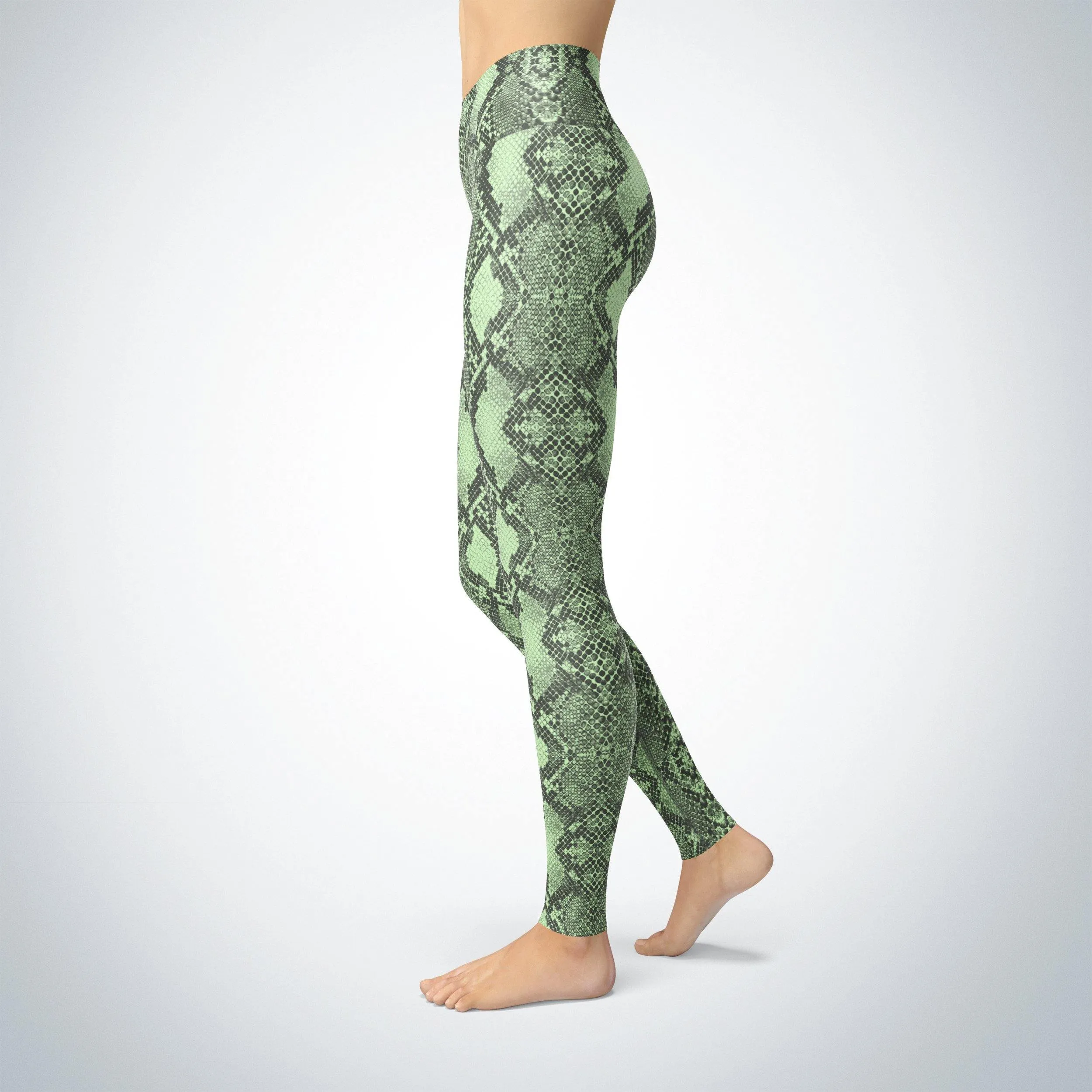 Colored Snake Eve Yoga Legging