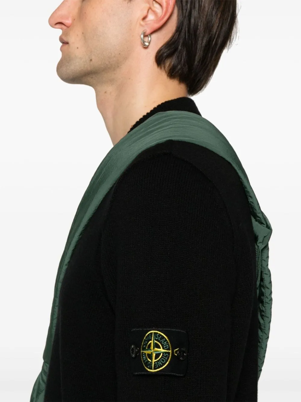 COMPASS BADGE FINE KNIT JUMPER