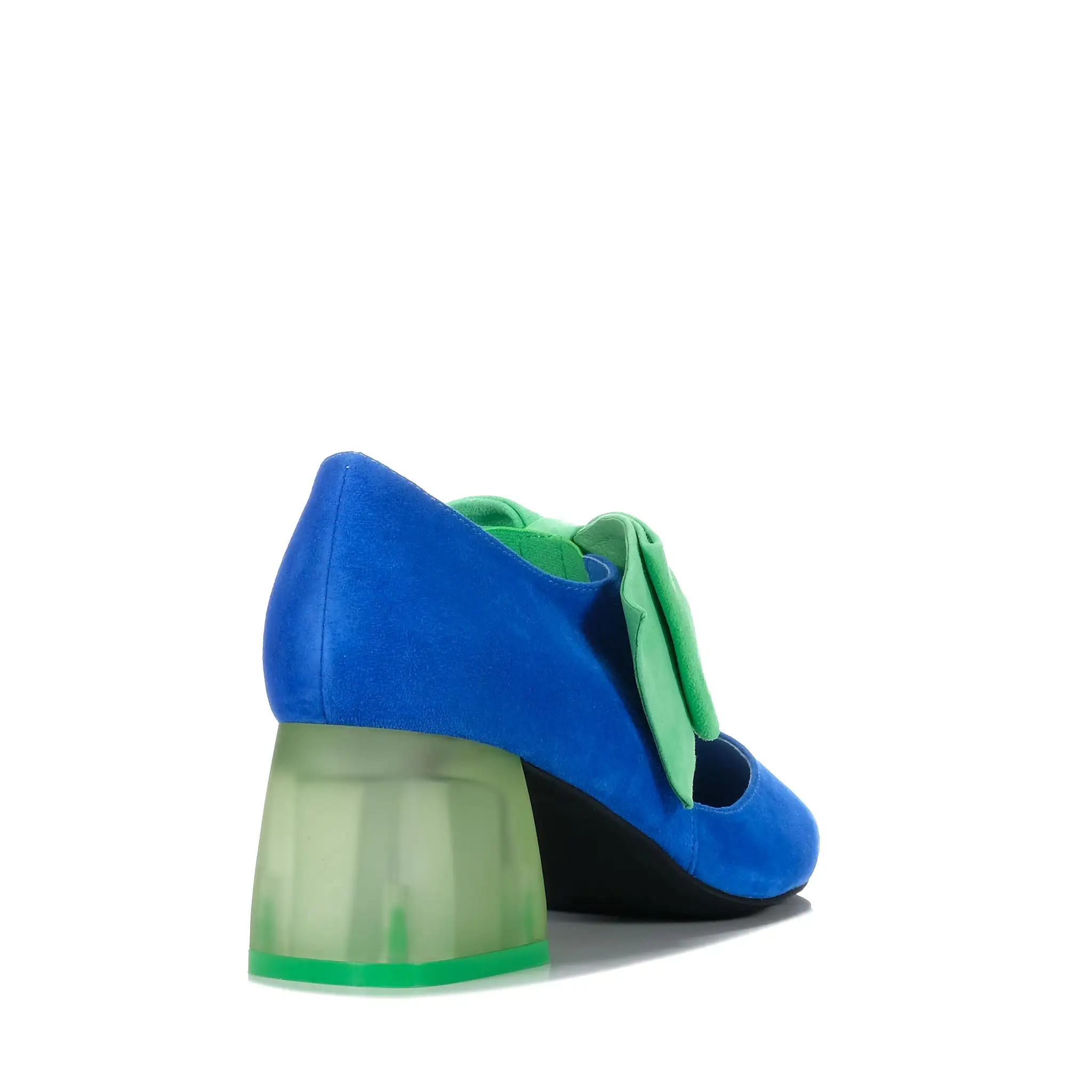 Django & Juliette Misha Cobalt Lime Suede