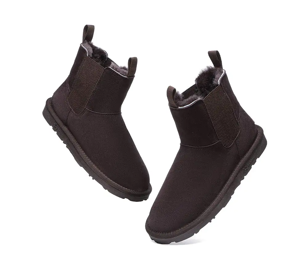 EVERAU Sheepskin Mini Boots Guildford Men