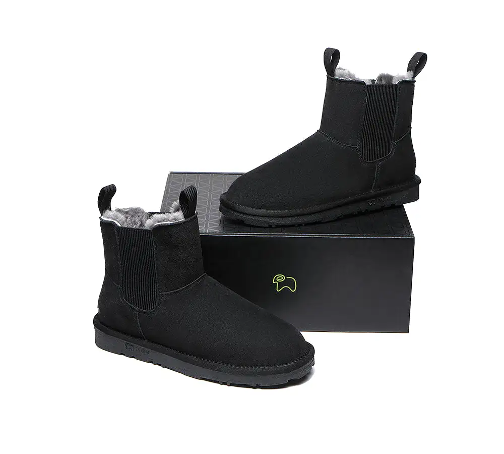 EVERAU Sheepskin Mini Boots Guildford Men