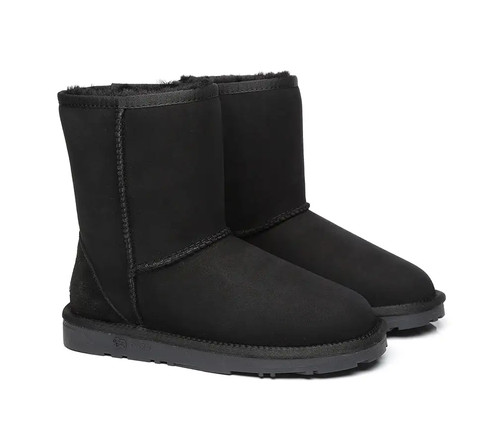 EVERAU Short Classic Sheepskin Boots