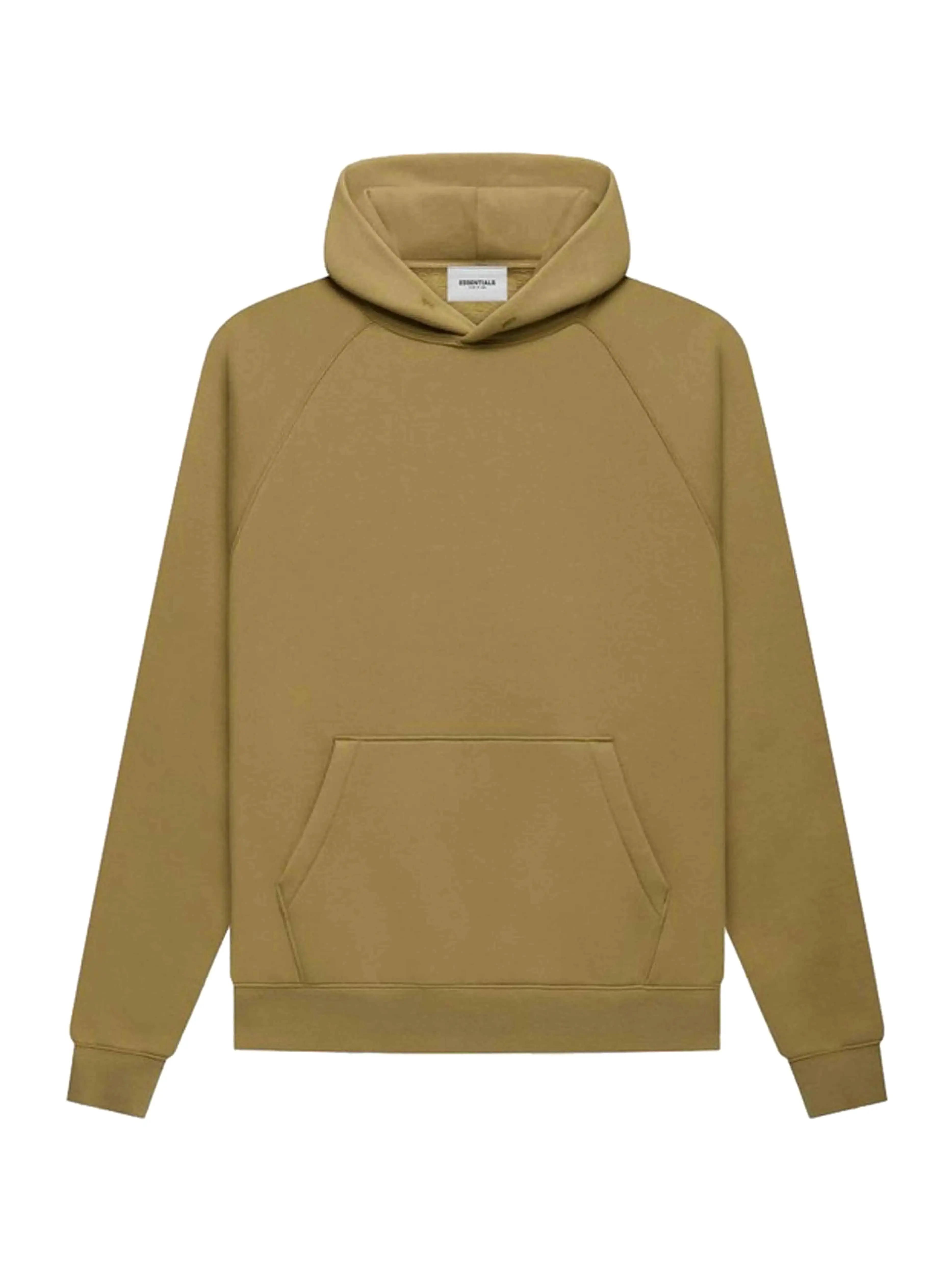 Fear Of God Essentials Back Logo Hoodie Amber [FW21]