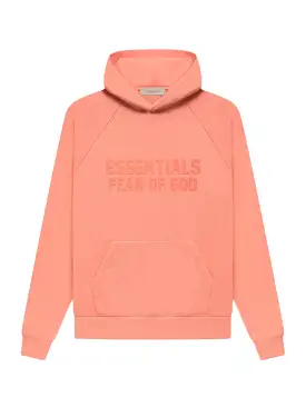 Fear of God Essentials Hoodie Coral [FW22]