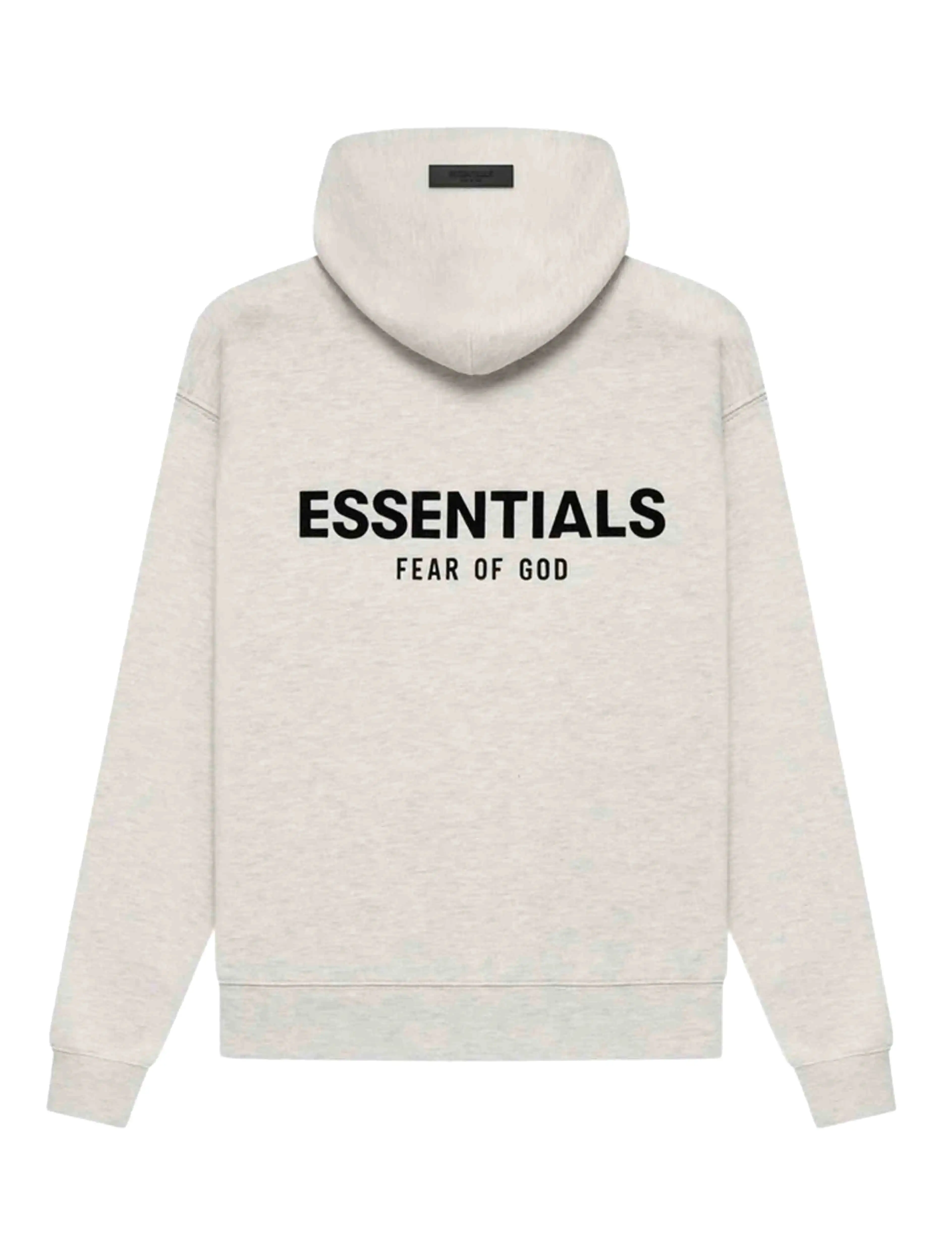 Fear of God Essentials Hoodie Light Oatmeal [SS22] [FACTORY FLAW]