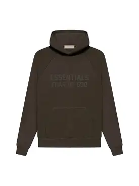 Fear of God Essentials Hoodie Off Black