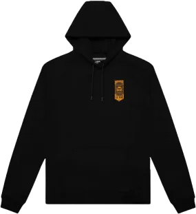 Felpa cappuccio uomo pandino hoodie BLACK