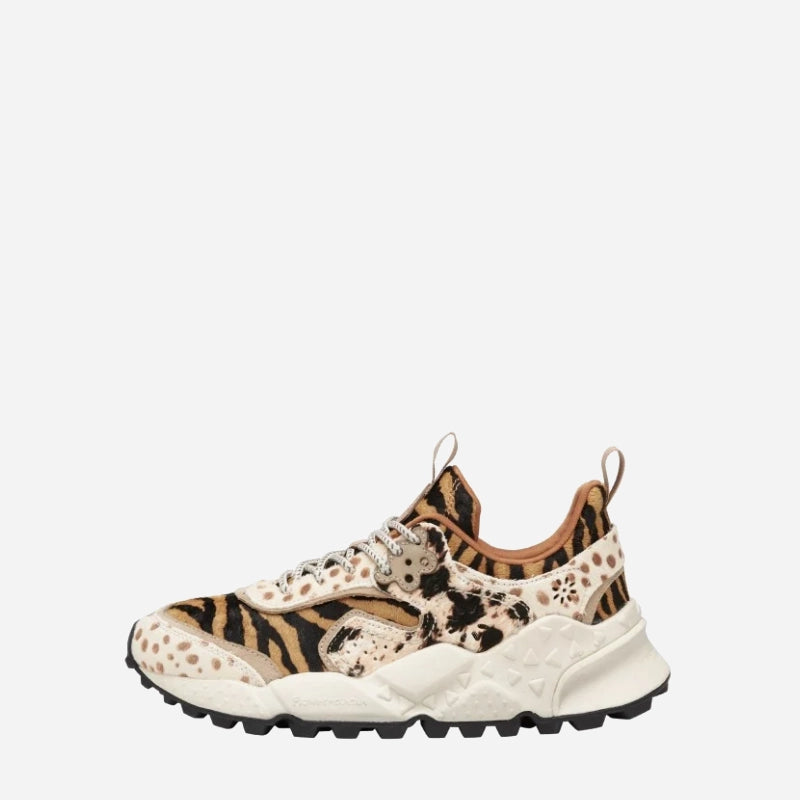 Flower Mountain Kotetsu Animalier Beige Sneakers