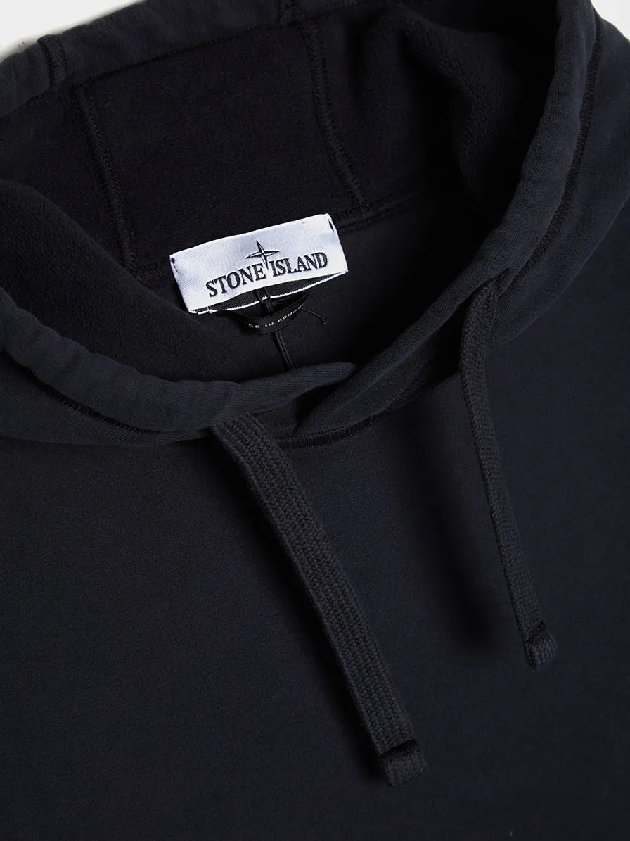 Garment Dyed Classic Hoodie, Navy Blue