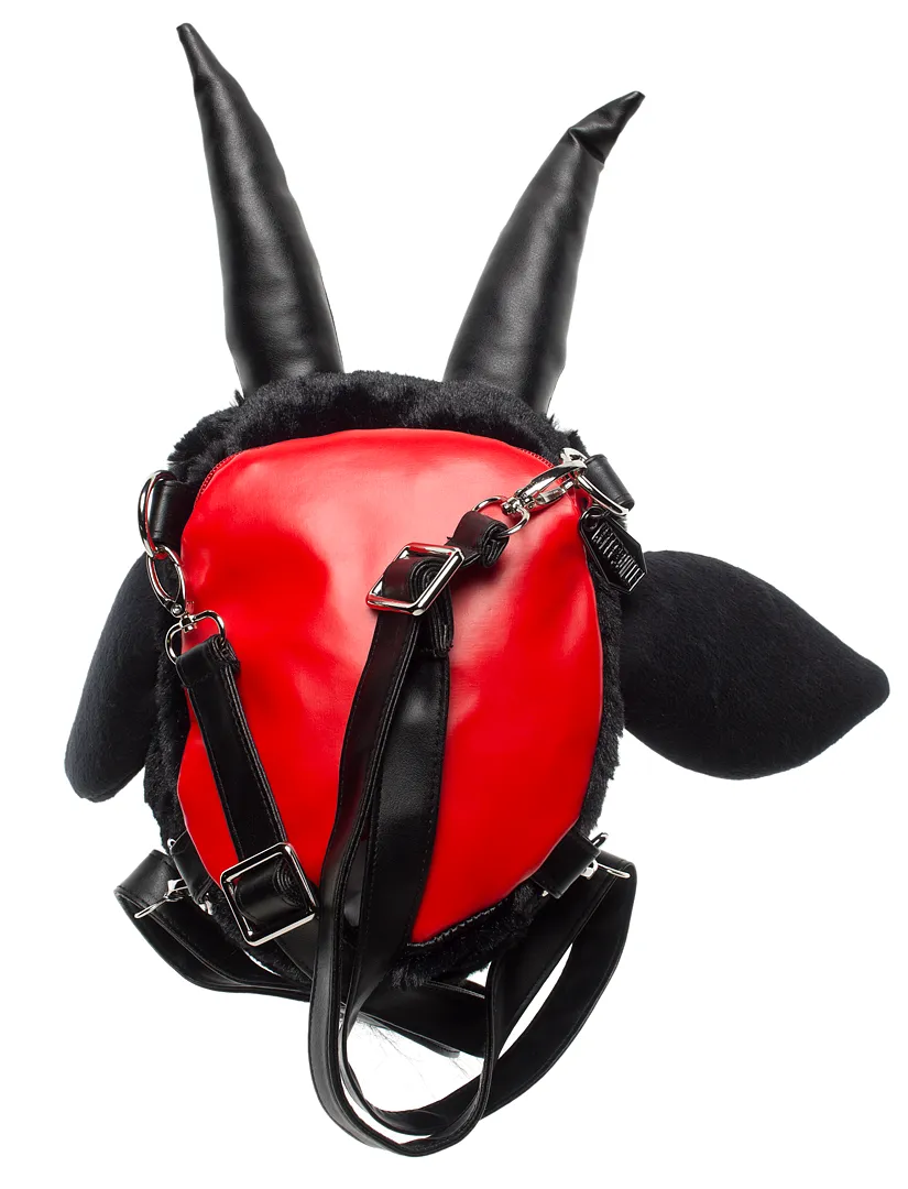 Goathead Baphomet Plush Bag