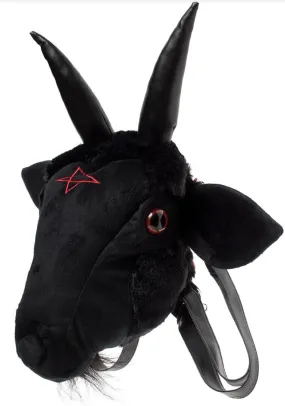 Goathead Baphomet Plush Bag