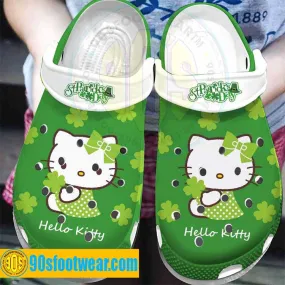 Hello Kitty Crocs – Hello Kitty St Patrick’s Crocband Clog Shoes – 90sfootwear