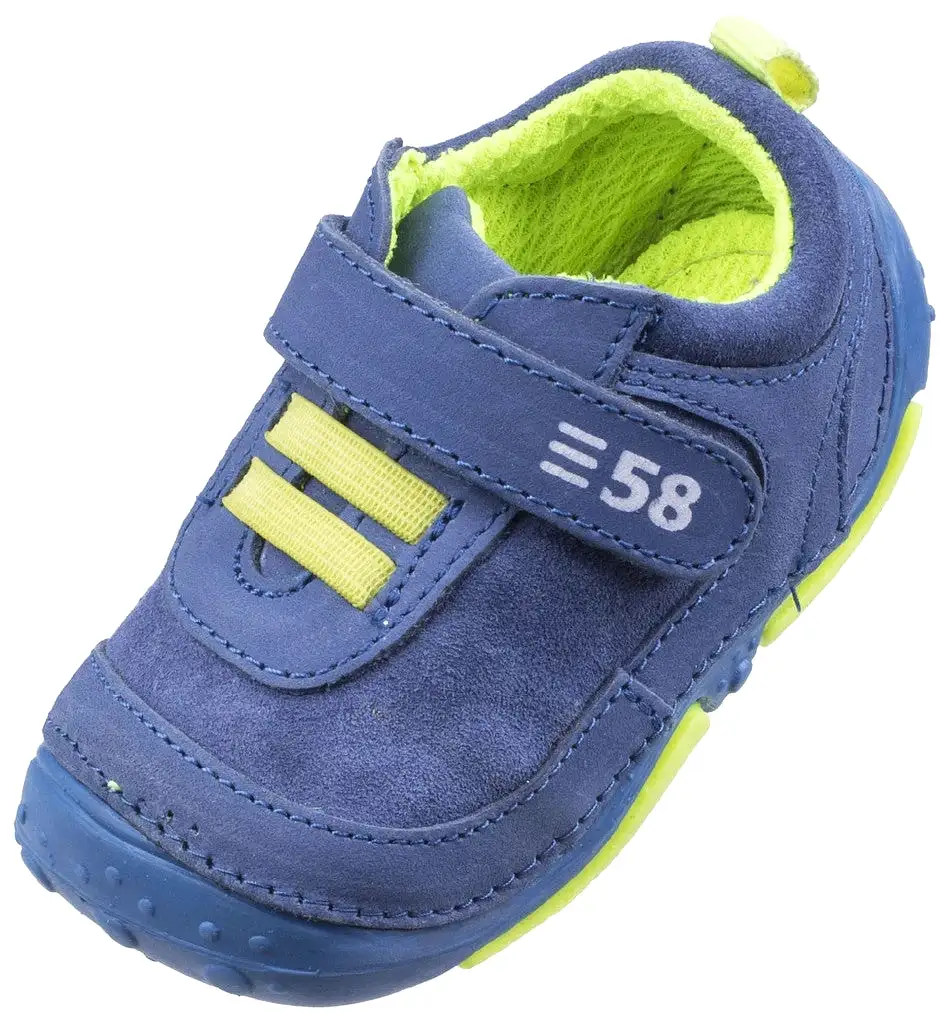 Infants first Shoes Blue Pre Walkers Walkers Leather E,F & G Fit