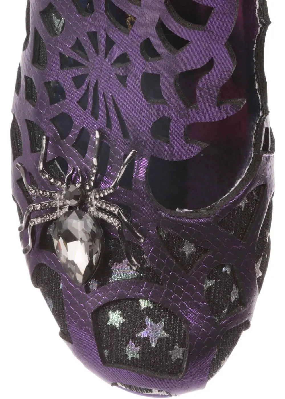 Irregular Choice Halloween On The Web Pumps Black Purple