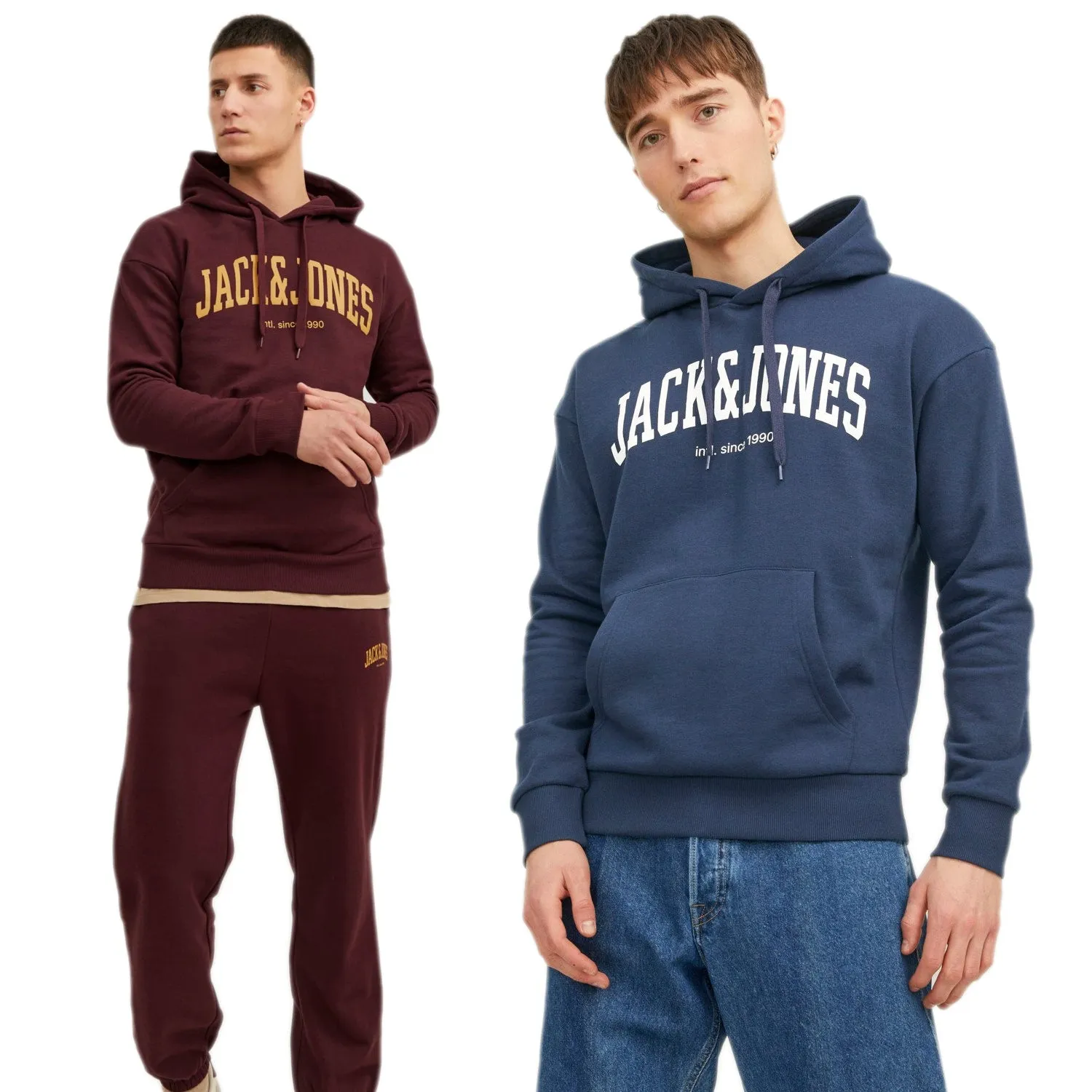 Jack & Jones Men's Overhead Hoodie Sweatshirt