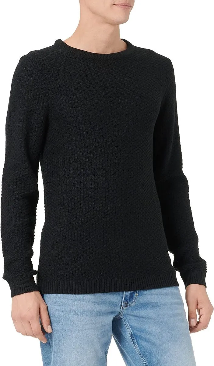 Jack & Jones Original Damian Crew Neck Jumper Black