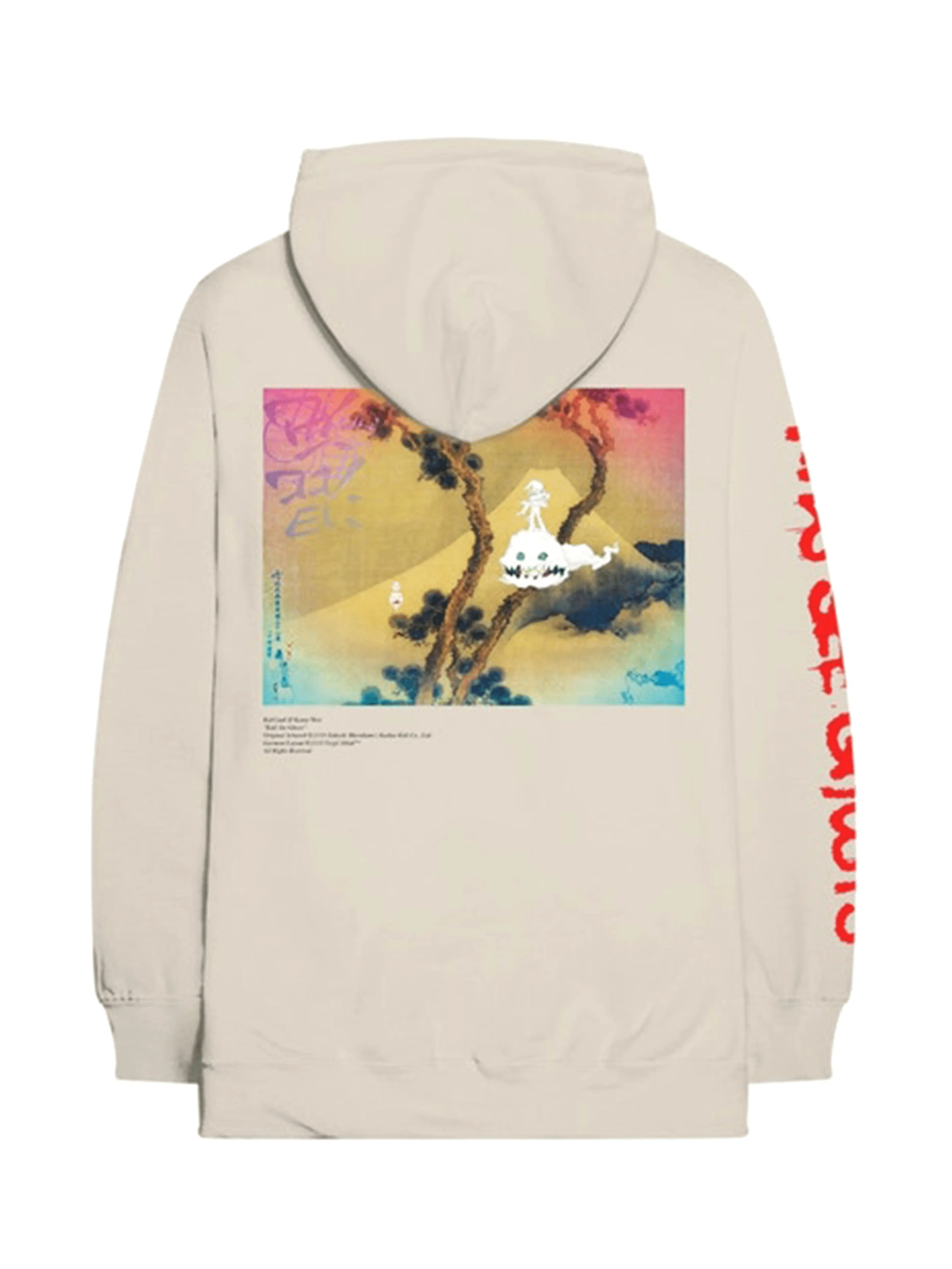 KANYE WEST KIDS SEE GHOSTS HOODIE BEIGE