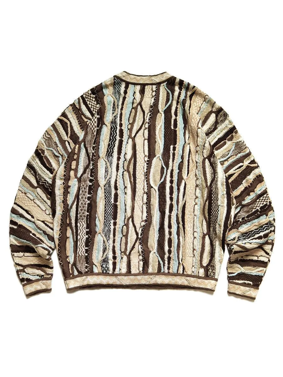 Kapital 7G Knit Gaudy Crew Sweater