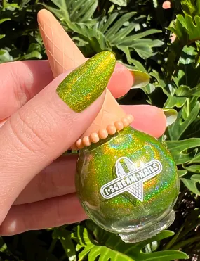 KEEP OFF THE GRASS HOLO NAIL POLISH