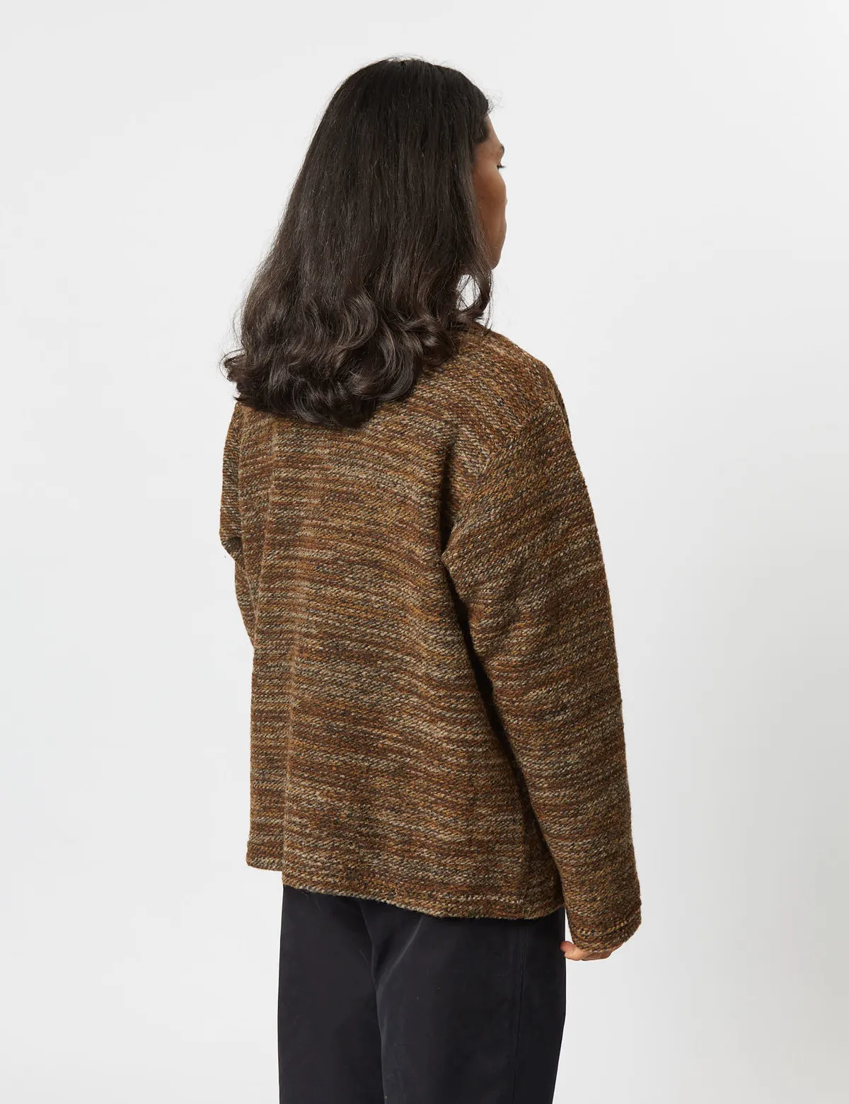 Knit Cardigan - Brown