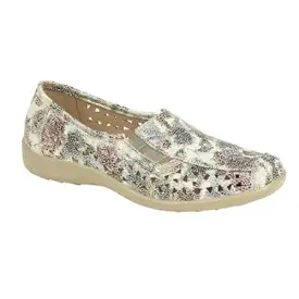 Ladies Boulevard Shoes  Slip On Multi Colour L130FM