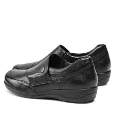 Ladies Caprice Black Nappa Slip On Shoes Soft Leather SALE