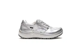 Ladies G-Comfort Lace Shoes Silver R5581WS